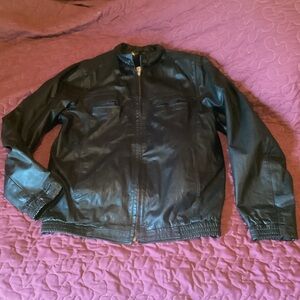 Jean Pierre Black Leather Jacket